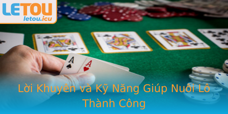 Lời Khuyên và Kỹ Năng Giúp Nuôi Lô Thành Công
